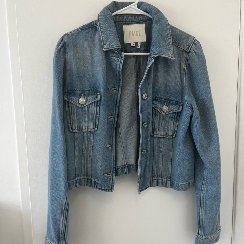 Paige Women's Blue Denim Jacket
